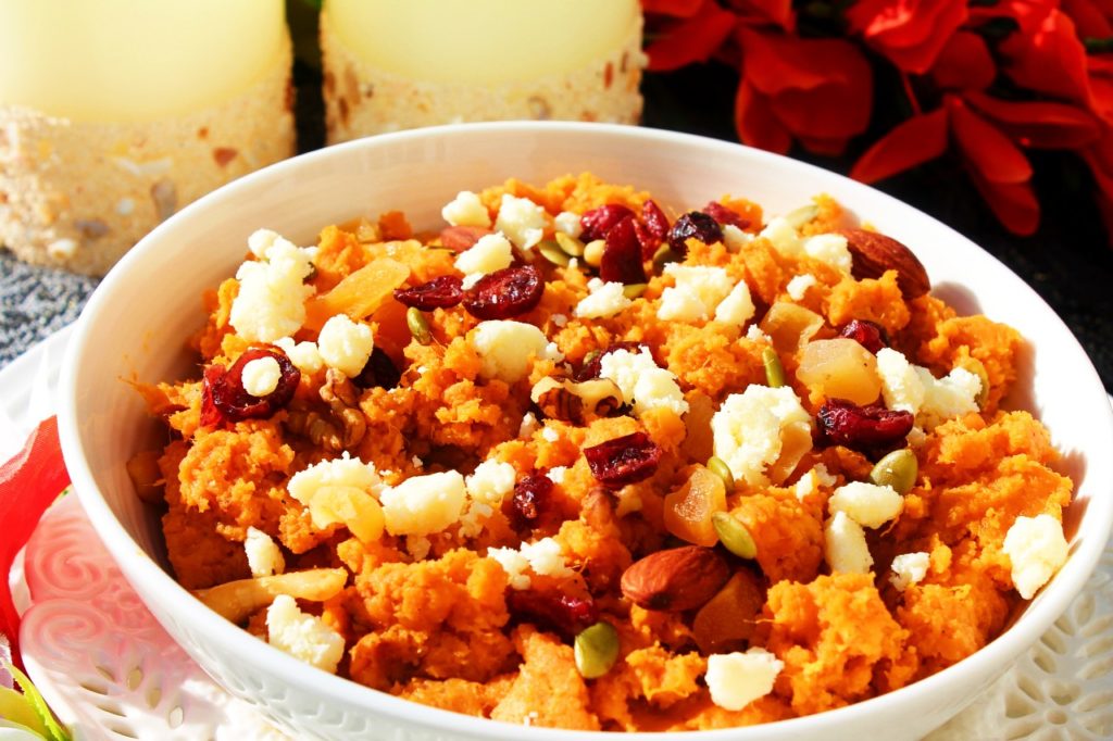 Sweet Potato Pudding / Sweet Potato Halwa / Shakarkandi Halwa