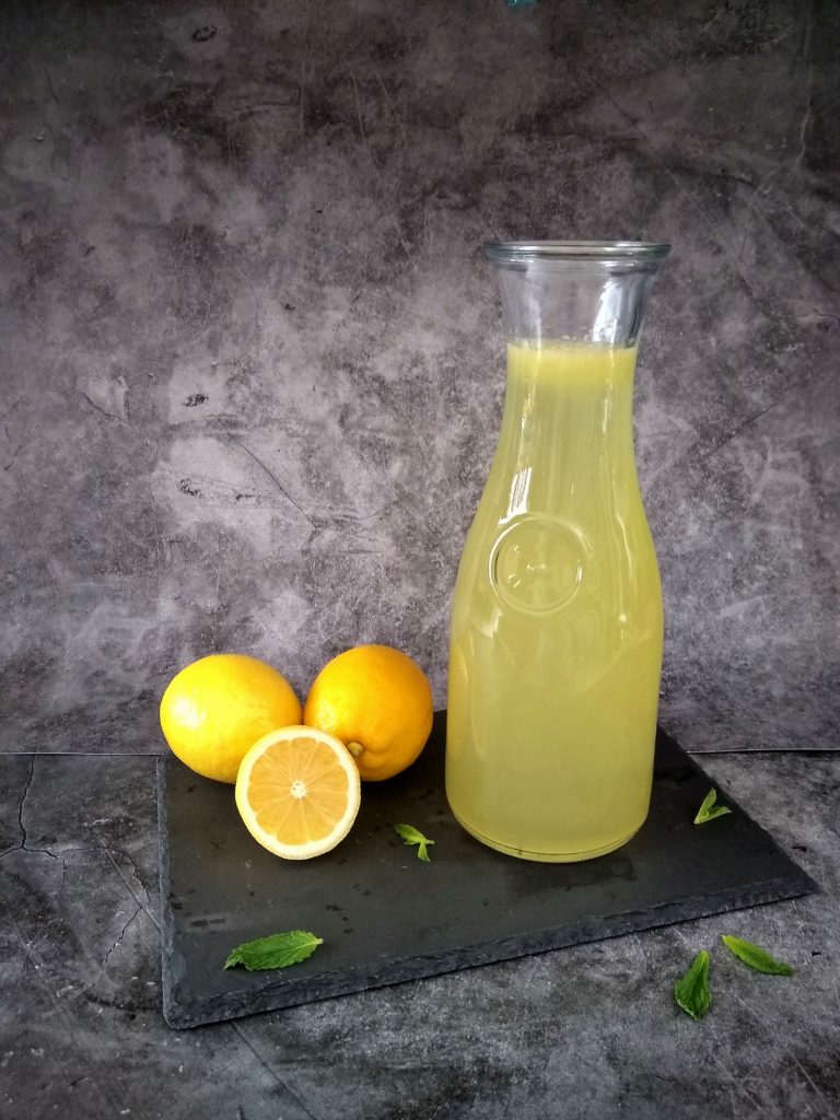 homemade lemonade concentrate