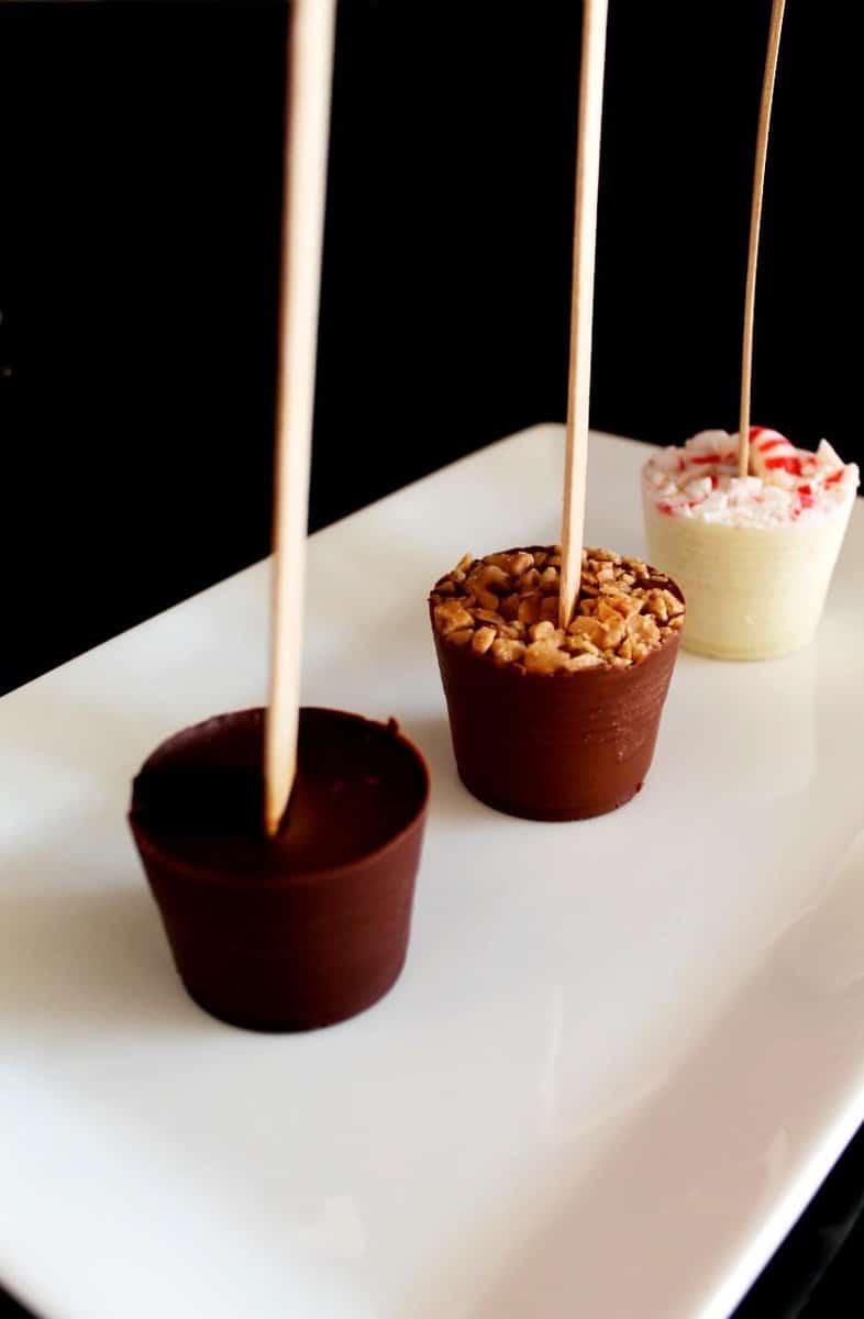 Hot Chocolate Stir Sticks - Chocolate & Mini Marshmallows