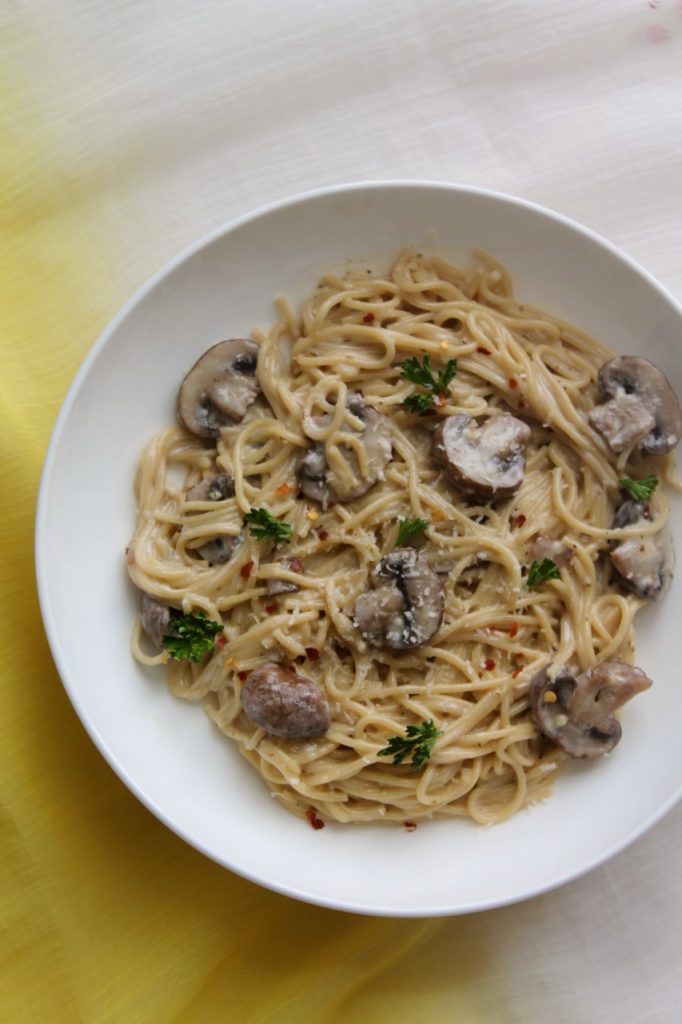 pasta mushroom sauce
