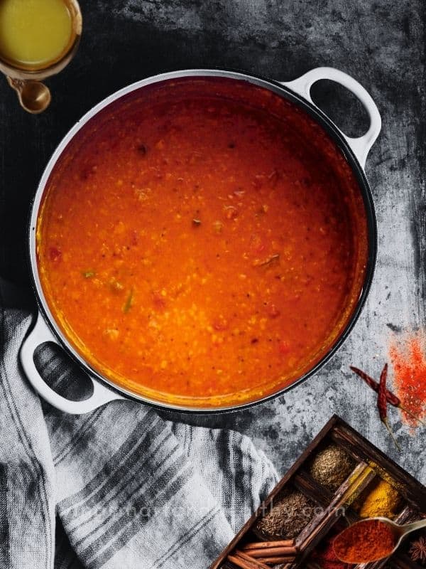 Restaurant Style Sambar