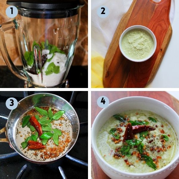 how to make coconut chutney
