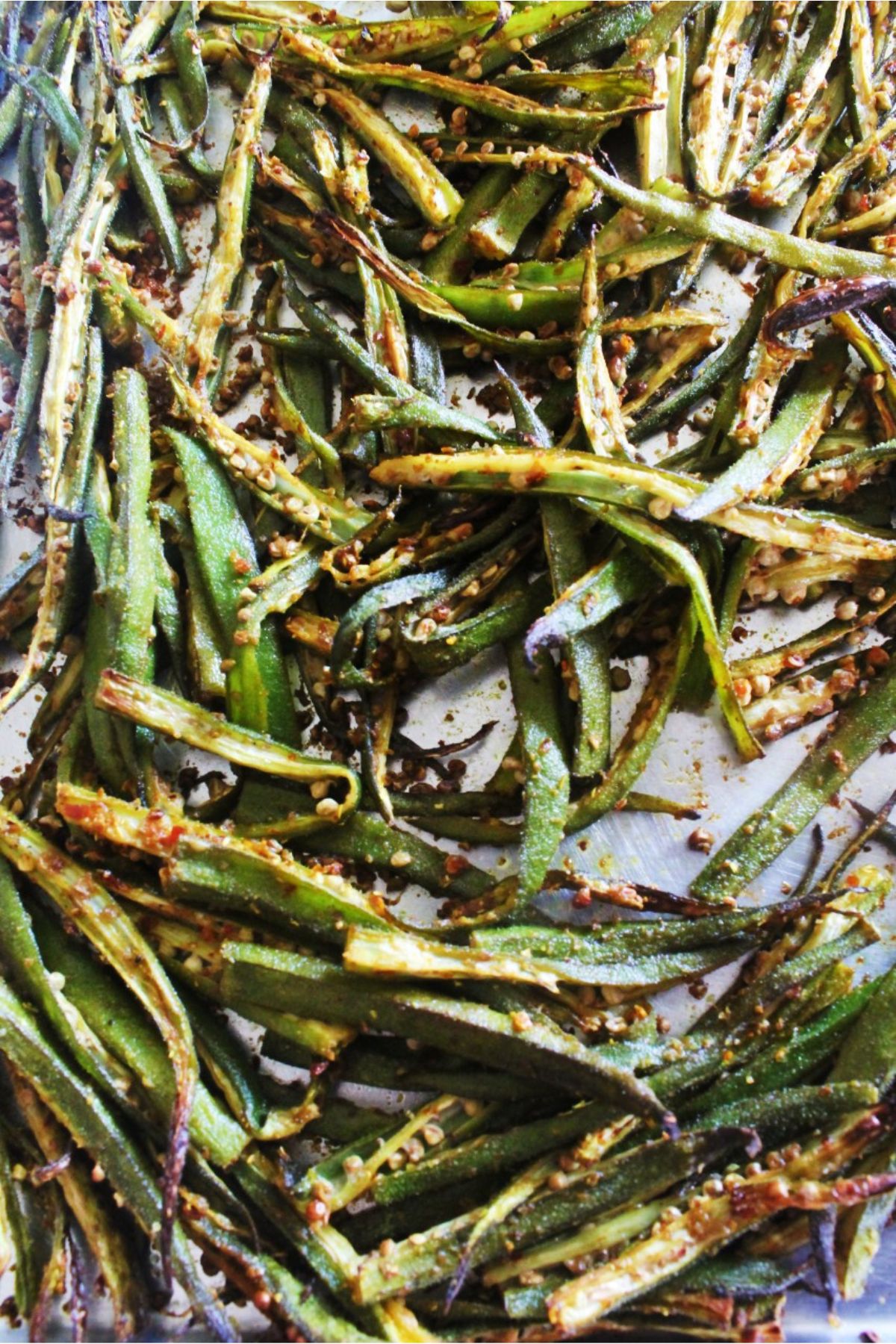 baked bhindi fry