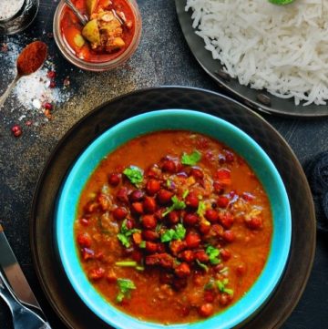 Black Chickpea Curry