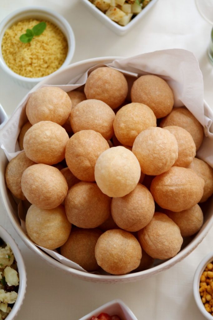 Air Fryer Pani Puri 