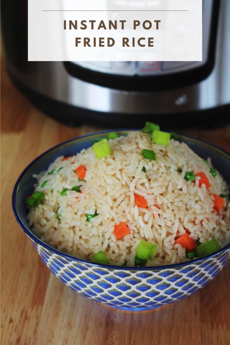 Instant Pot Fried Rice Living Smart And Healthy