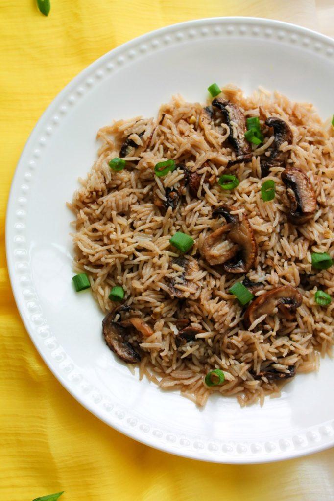 rice mushroom recipe

