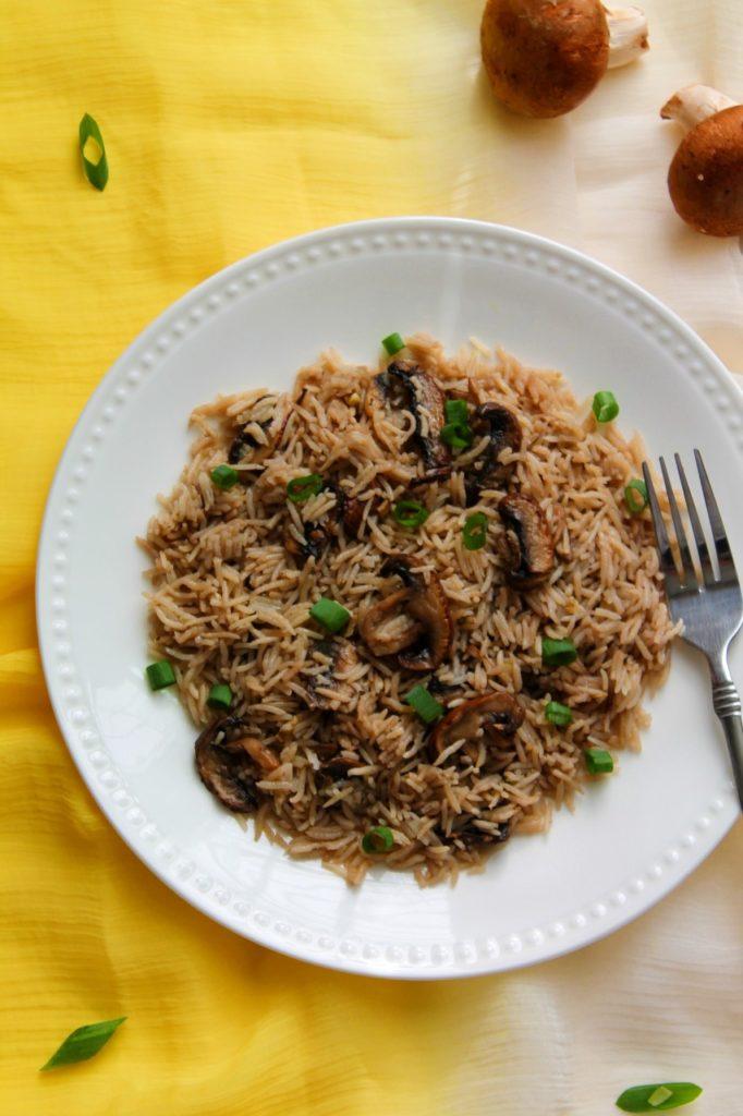 mushroom rice
