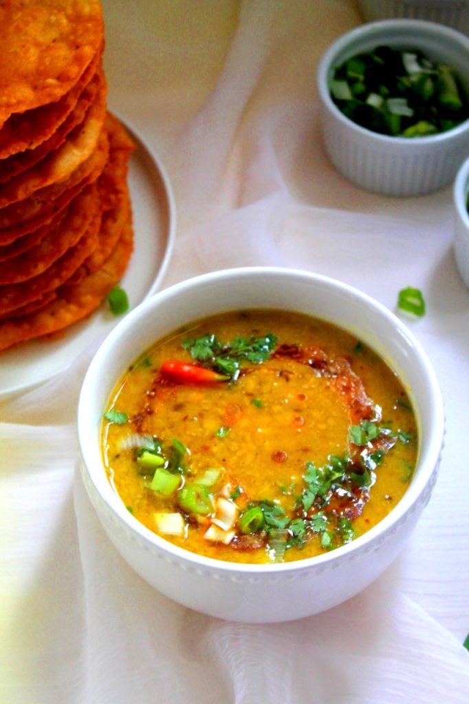 sindhi dal pakwan dal recipe