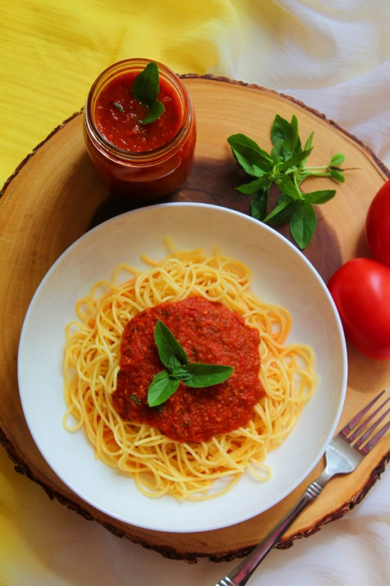 Marinara sauce with fresh tomatoes Instant Pot Living Smart And Healthy
