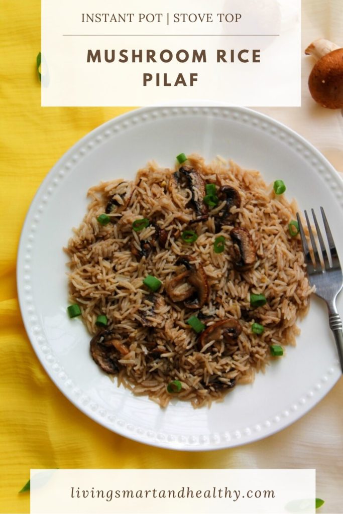 mushroom recipes with rice
