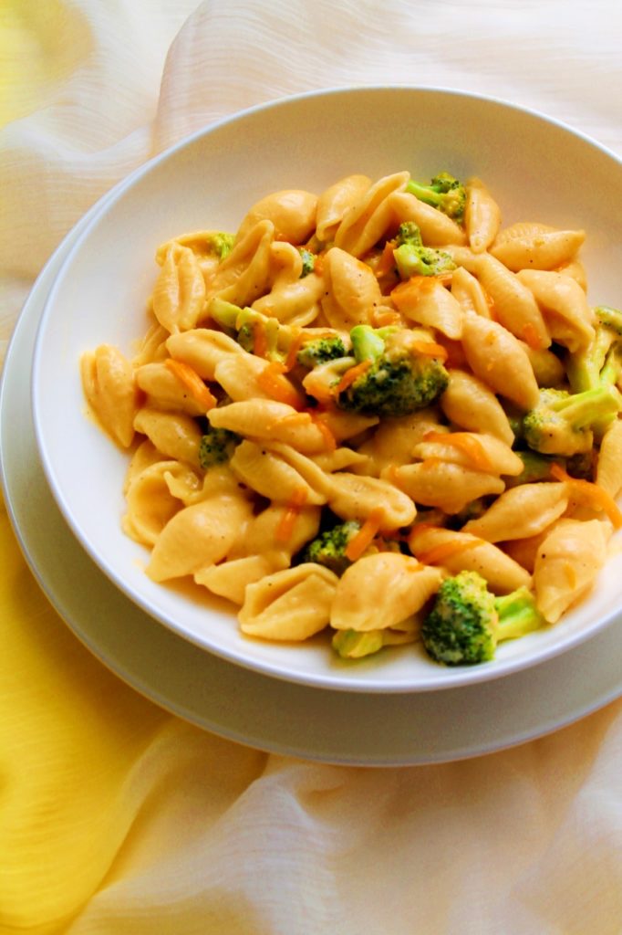 Broccoli Cheddar Pasta - Instant Pot, Stove Top