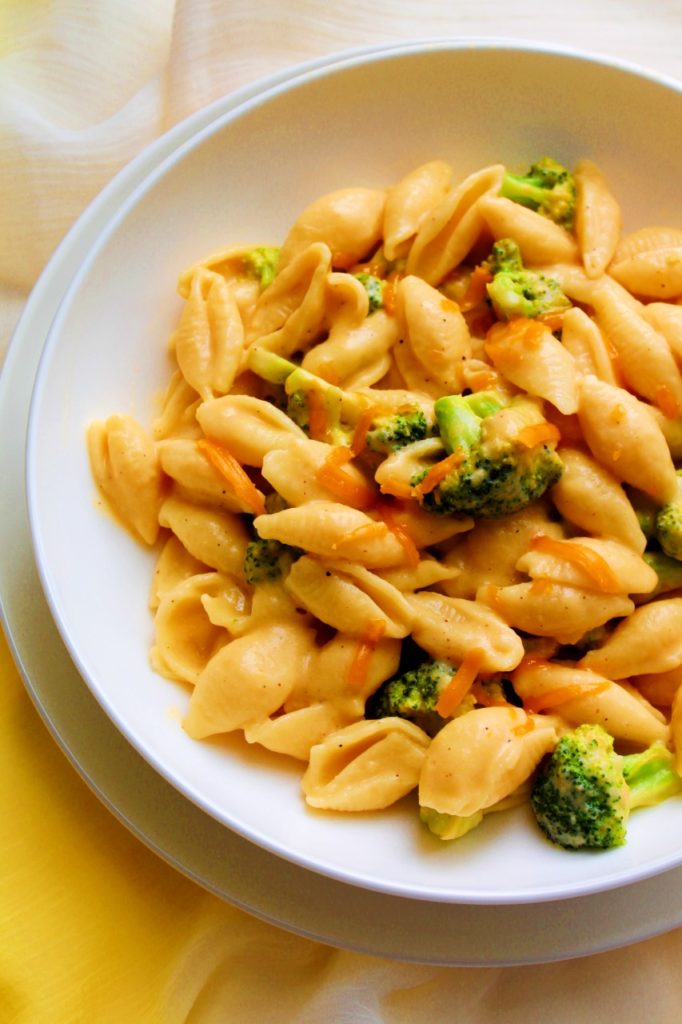 Broccoli Cheddar Pasta - Instant Pot, Stove Top