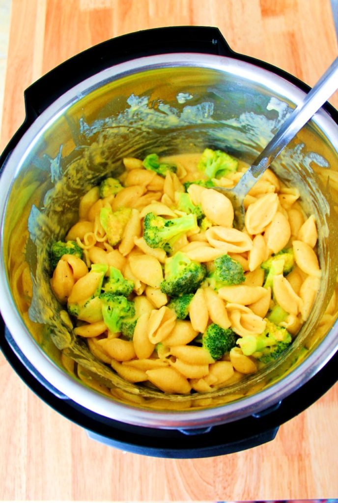 Broccoli Cheddar Pasta - Instant Pot, Stove Top