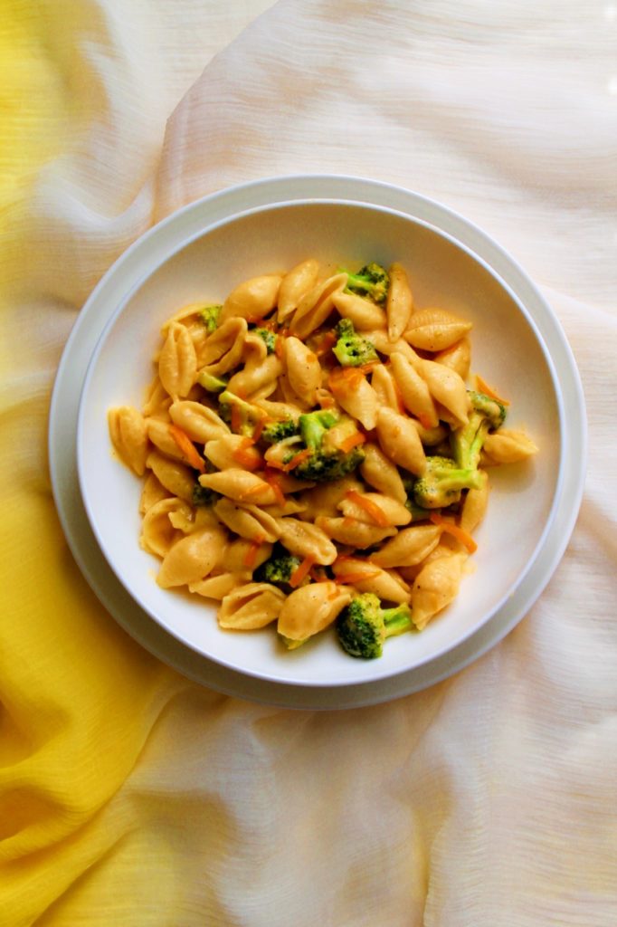 Broccoli Cheddar Pasta - Instant Pot, Stove Top