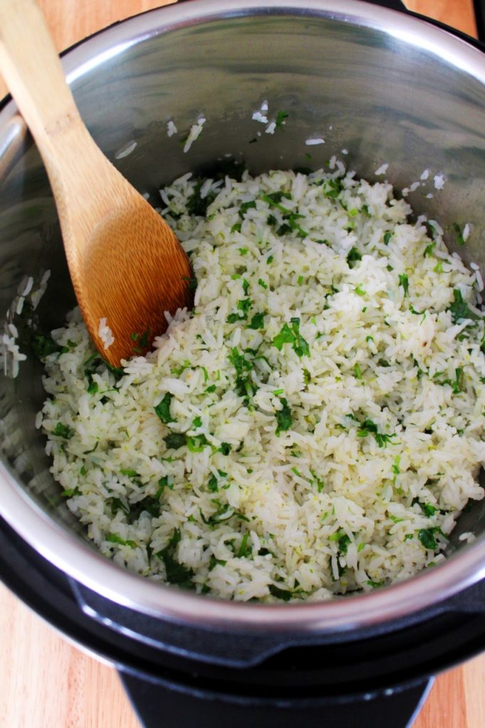 Instant Pot Cilantro Lime Rice