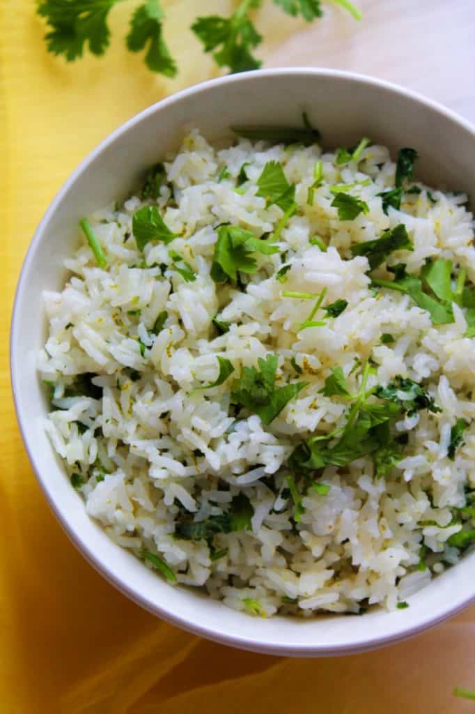 Instant Pot Cilantro Lime Rice