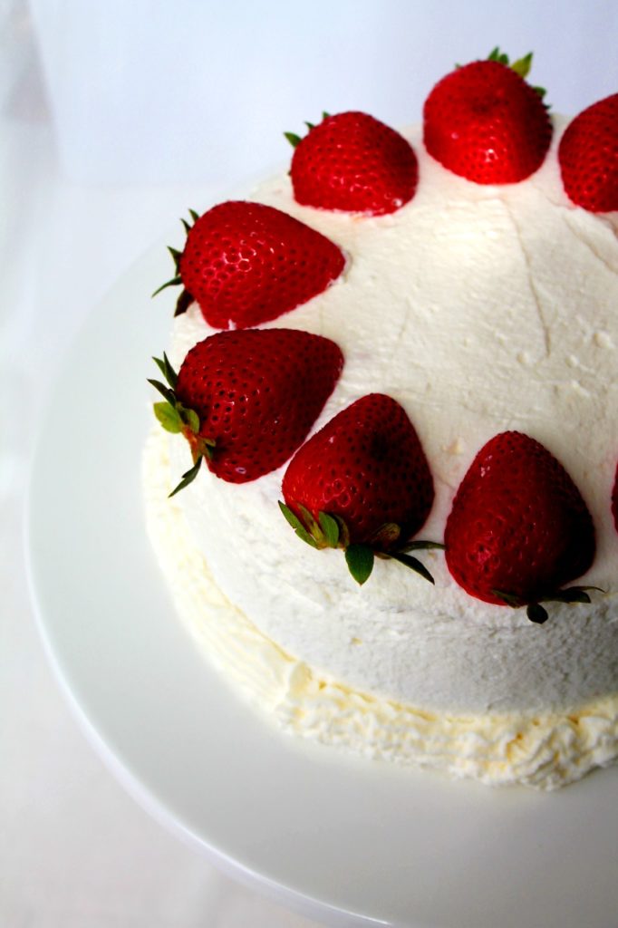 Instant Pot Strawberry Cake