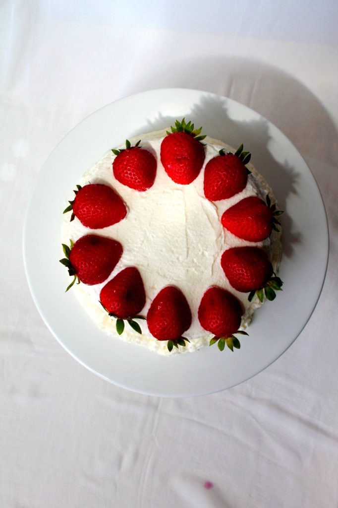 Instant Pot Strawberry Cake