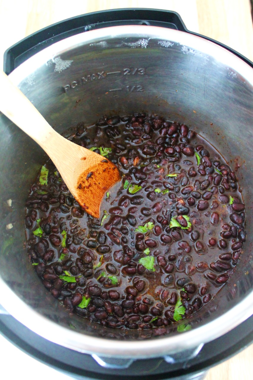 instant pot black beans recipe