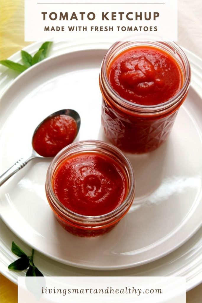 Tomato Ketchup made with fresh tomatoes