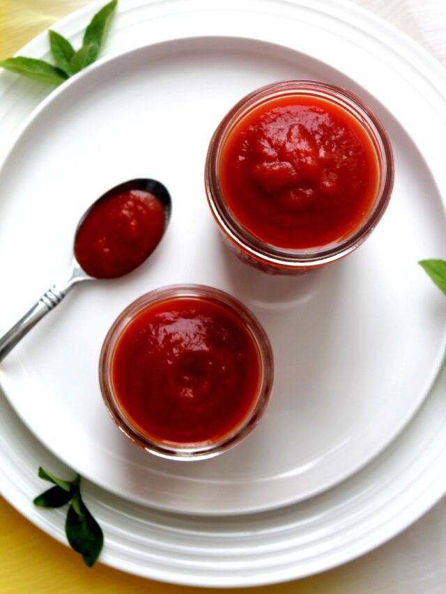 Ketchup With Fresh Tomatoes