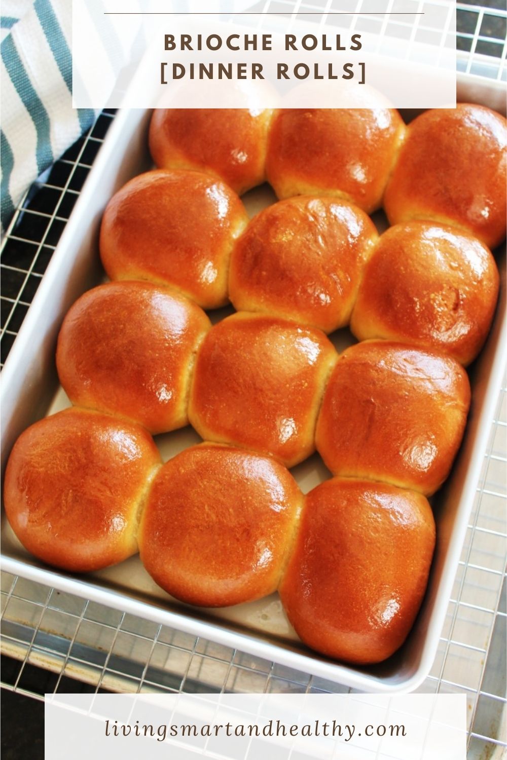 Brioche Dinner Rolls Living Smart And Healthy