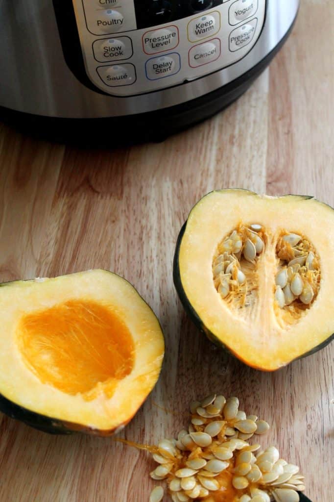 acorn squash instant pot without cutting