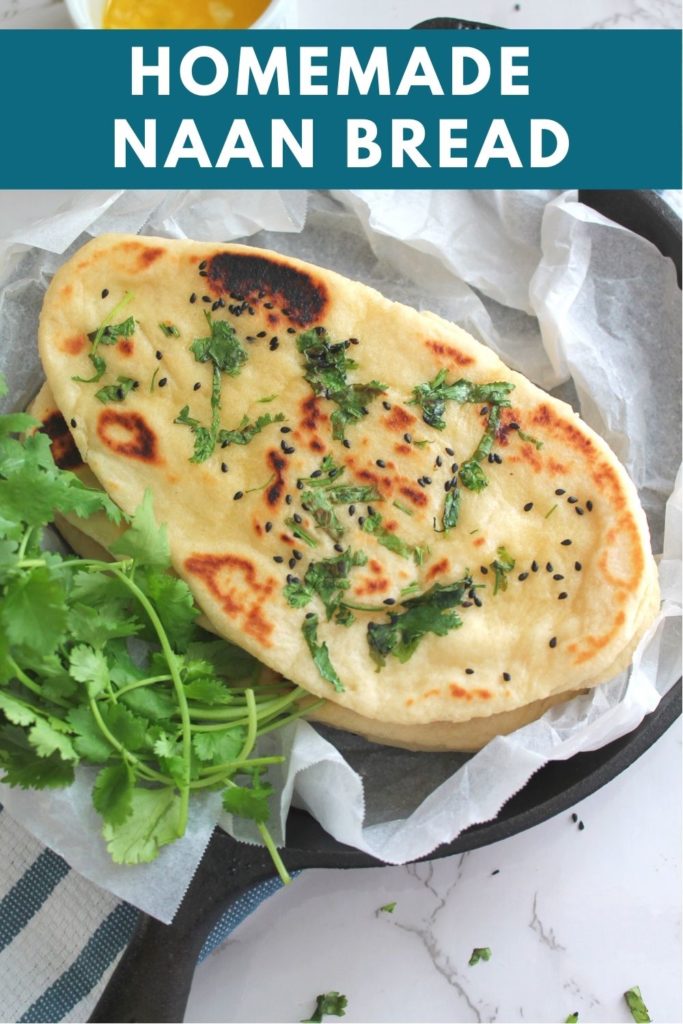 homemade naan