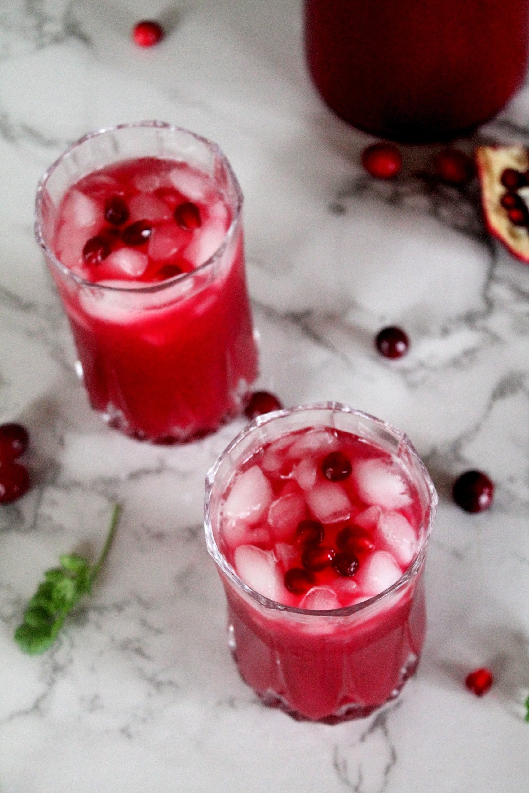 Cranberry Pomegranate Juice Recipe