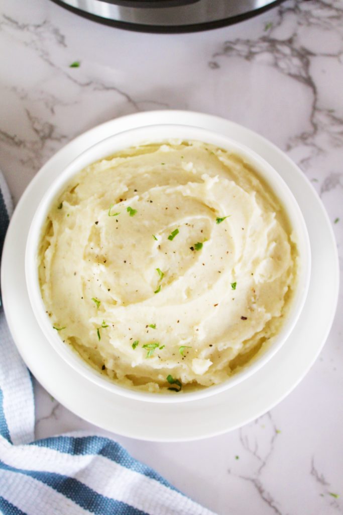 Instant Pot Mashed Potatoes Living Smart And Healthy