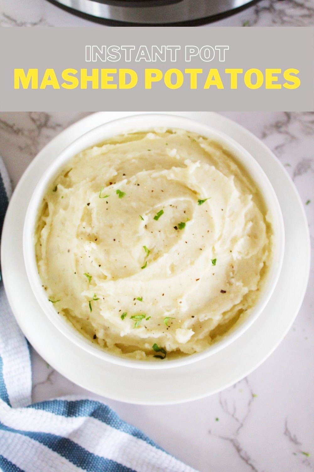 creamy instant pot mashed potatoes with butter