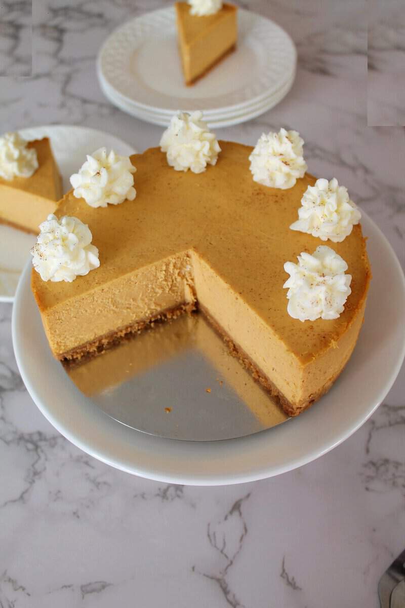 Instant Pot Pumpkin Cheesecake