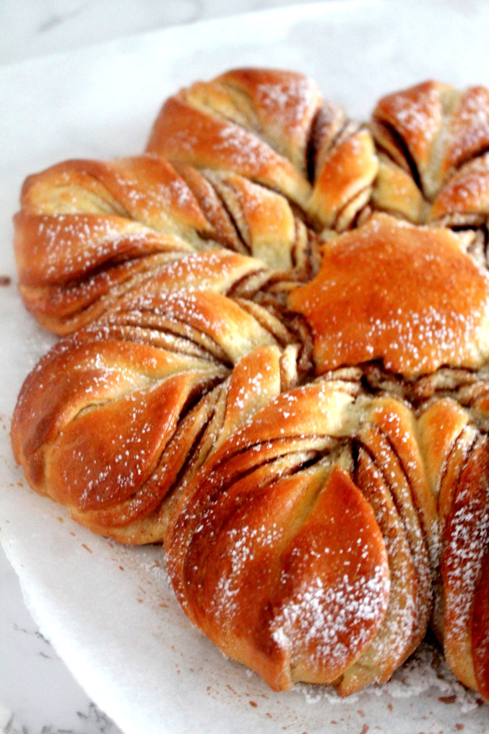 Christmas starbread recipe