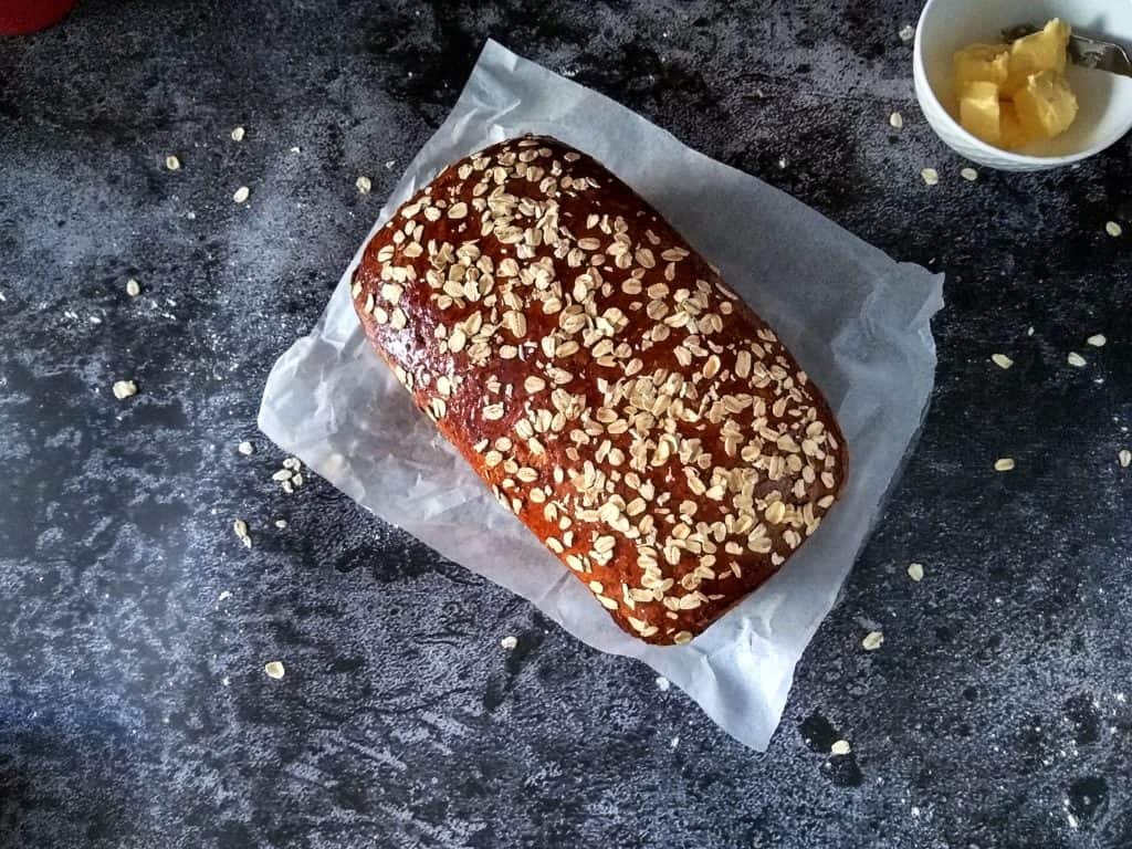 recipe for honey oatmeal bread