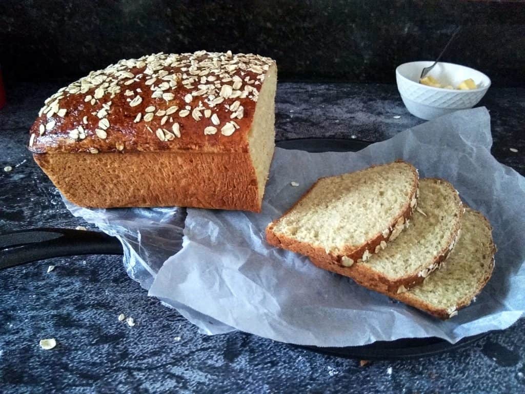 recipe honey oat bread