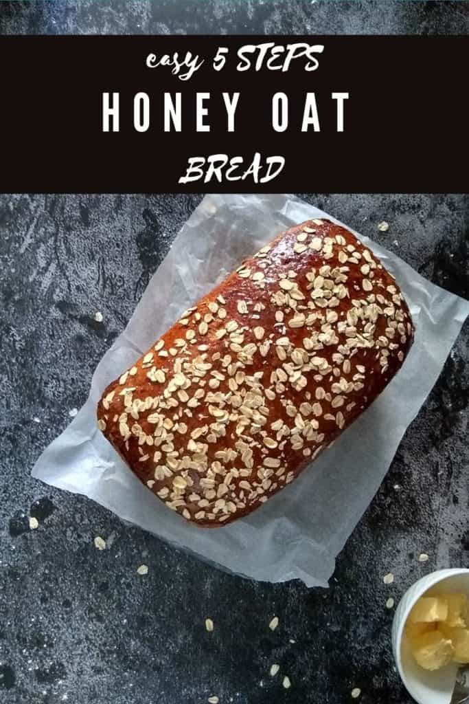 recipe for honey oatmeal bread