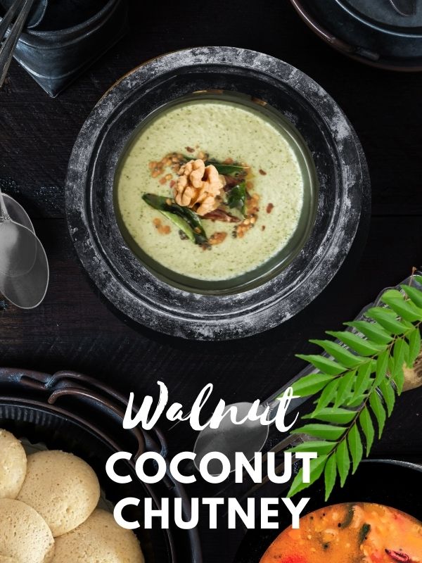walnut coconut chutney