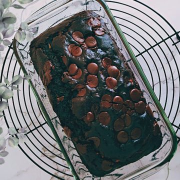 healthy chocolate zucchini bread