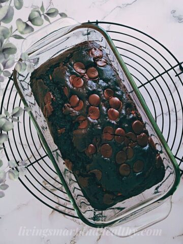 healthy chocolate zucchini bread