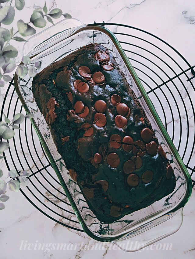 Healthy Chocolate Zucchini Bread