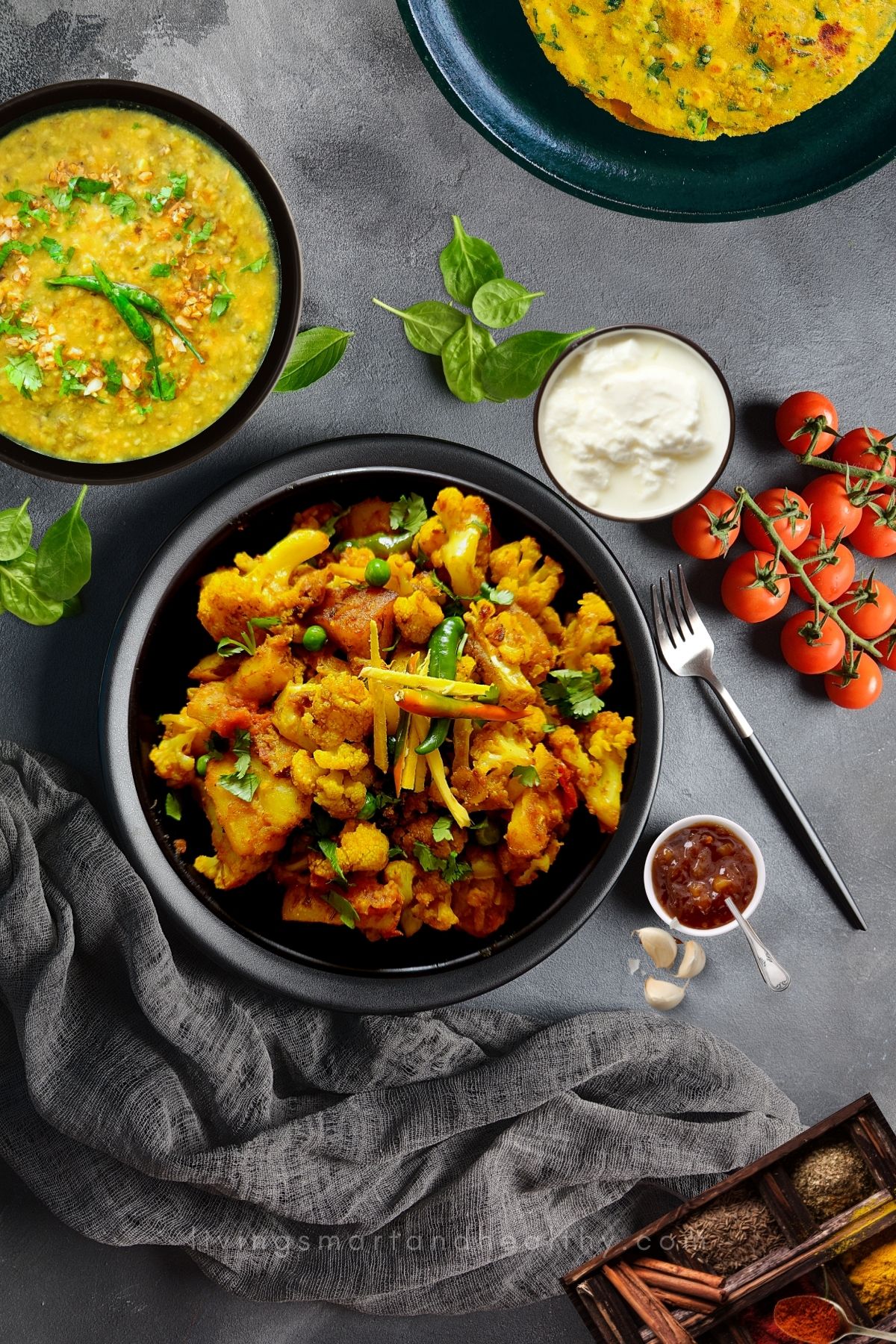 aloo matar gobi
