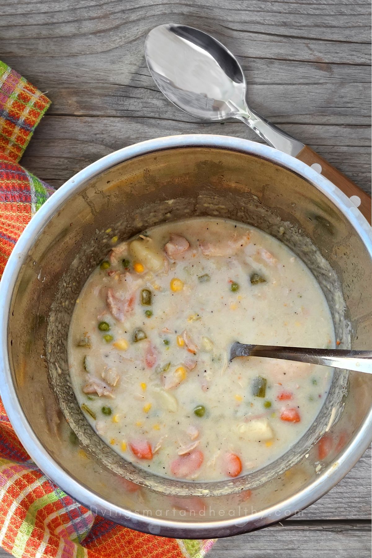 Instant Pot Chicken Pot Pie Soup