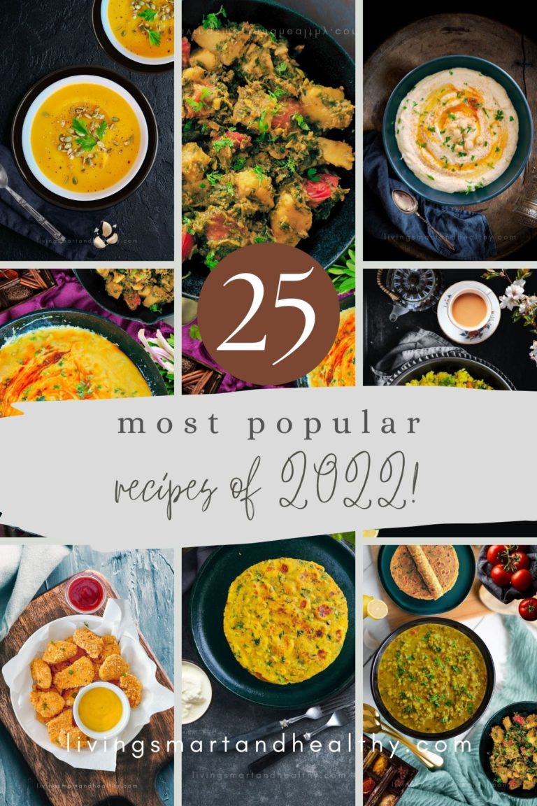 Top 25 Most Popular Recipes of 2022! - Living Smart And Healthy