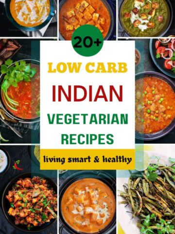 low carb indian vegetarian recipes
