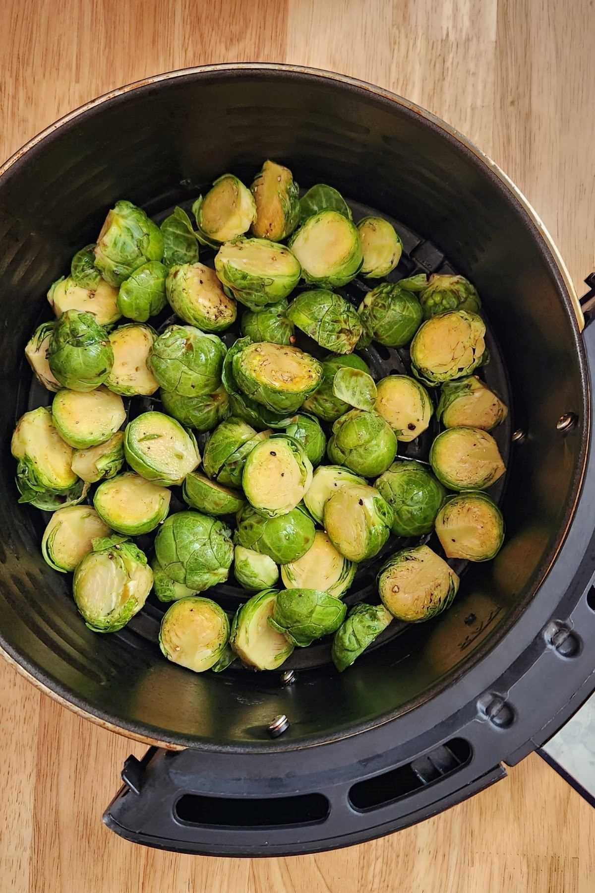 Air Fryer Brussels Sprouts {Crispy & Delicious} Living Smart And Healthy