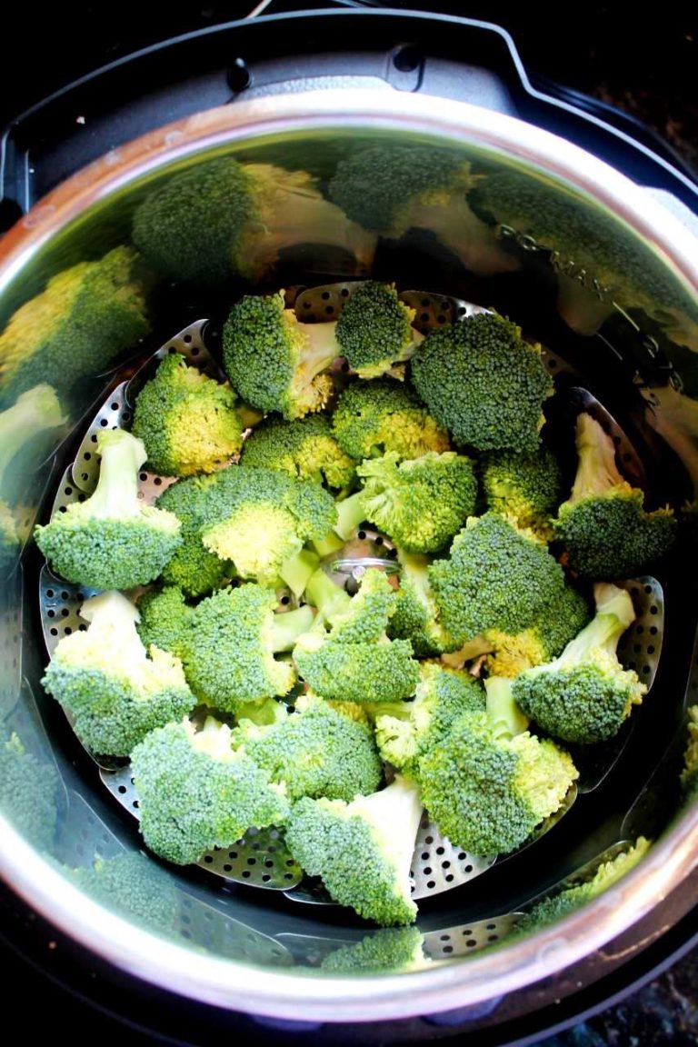 How to steam Broccoli Instant Pot Living Smart And Healthy