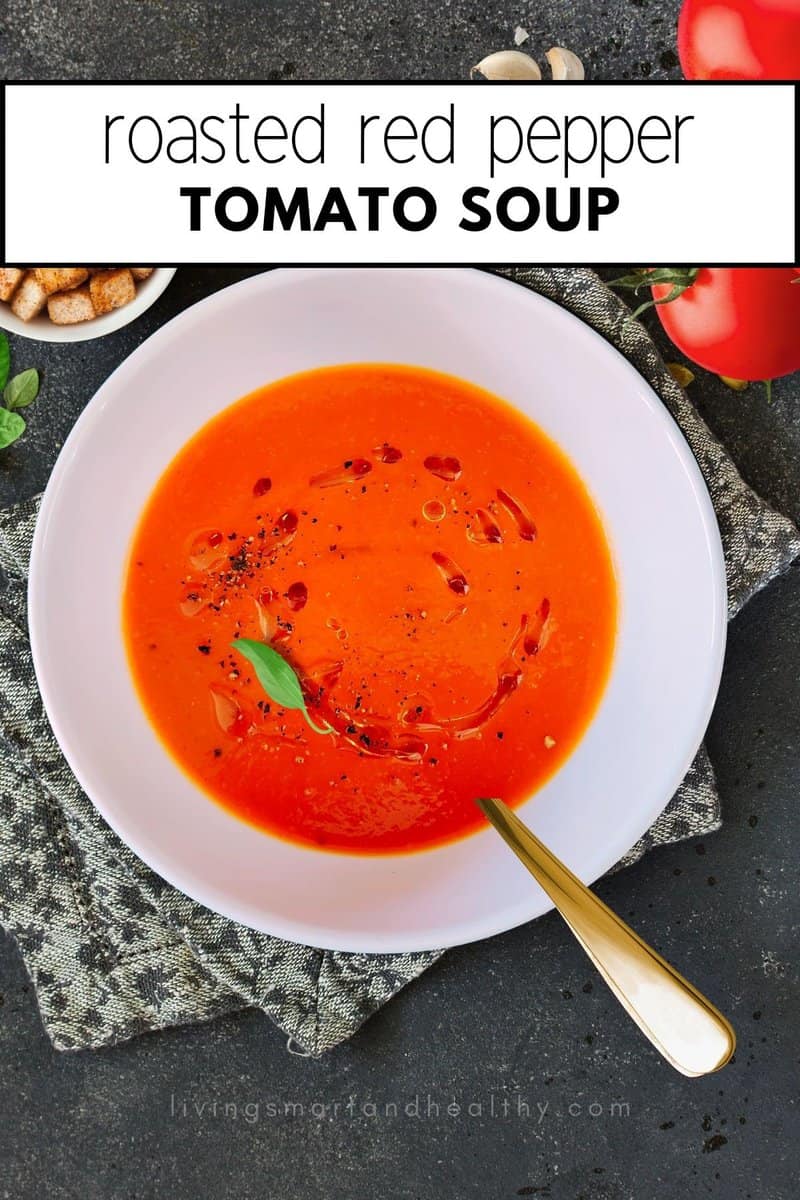roasted red pepper tomato soup