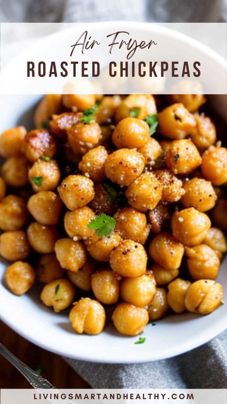Air Fryer Chickpeas (5 Different Flavors) Living Smart And Healthy