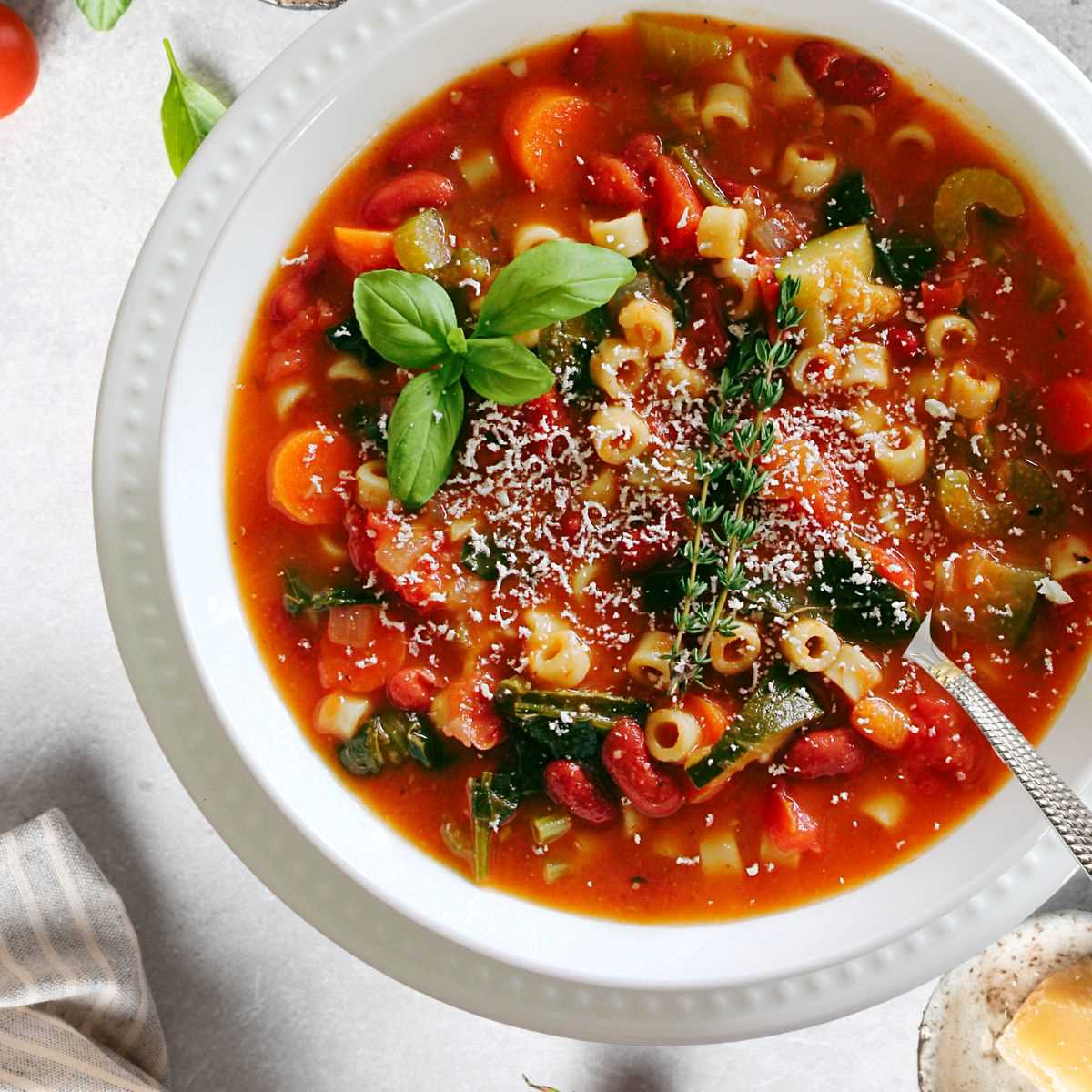 Minestrone for Every Season : Recipes : Cooking Channel Recipe